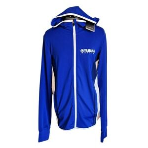 Yamaha Racing Lightweight Full Zip Hoodie‎ Size M